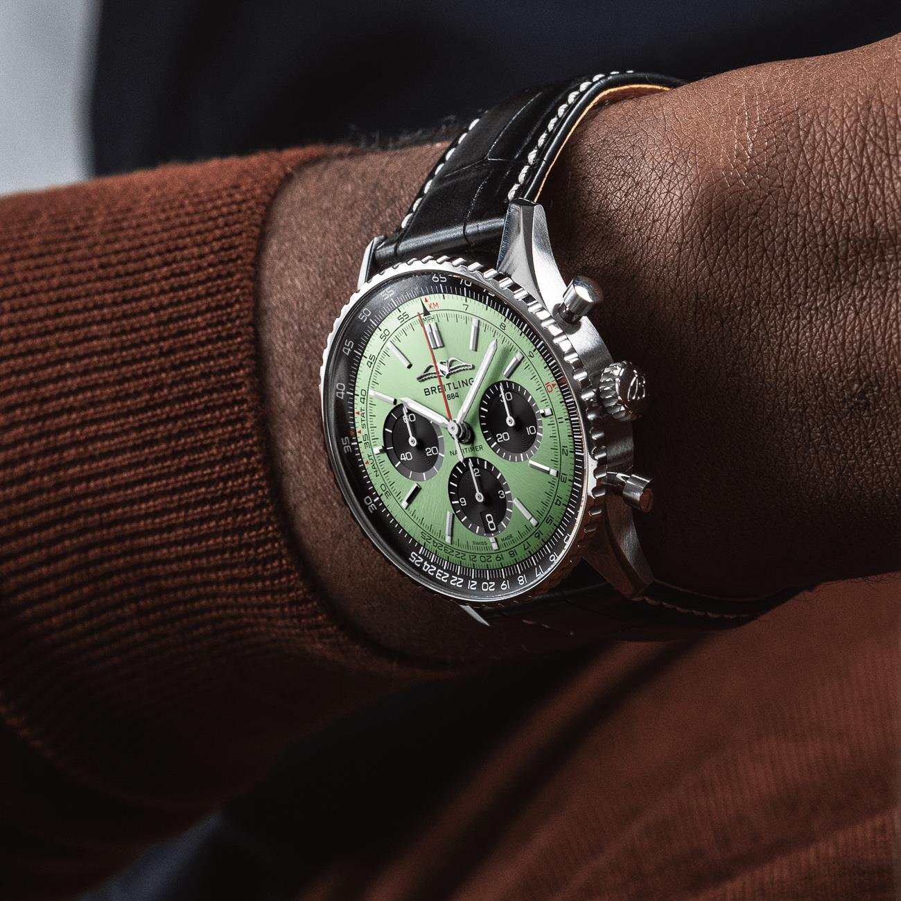 Breitling Navitimer 43 Chronograph AB0138241L1P1 Erkek Kol Saati