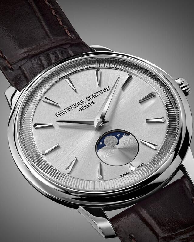 Frederique Constant Classic Moneta Moonphase FC-206S3S6 Erkek Kol