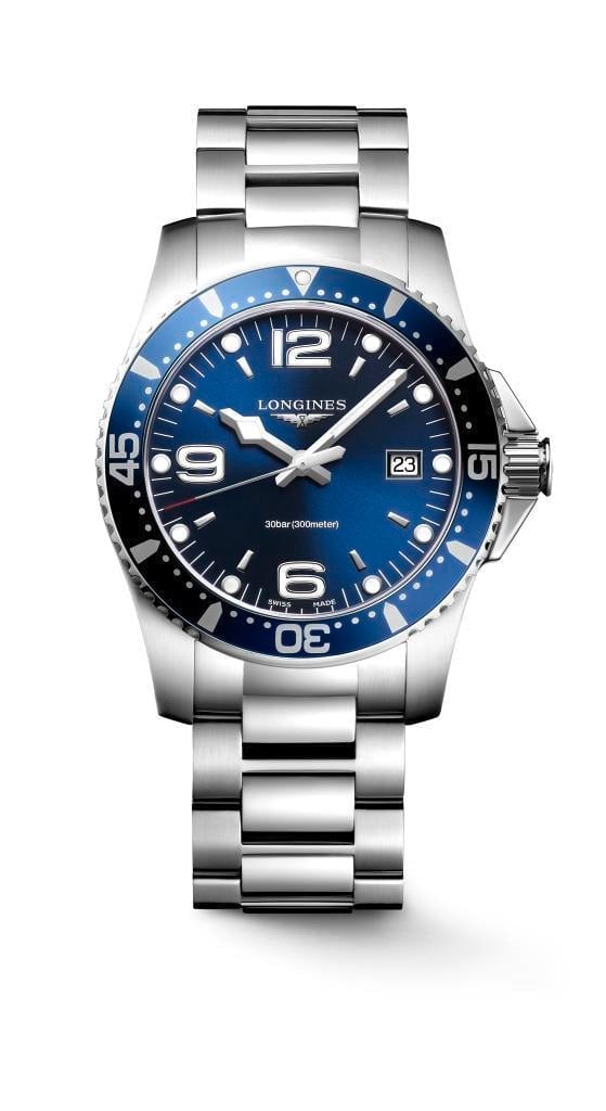 TOP POP❗️ジョージ2世　エクス・ラ・シャペル1750年 ブロンズメダル Longines Hydro Conquest L37404966 Erkek Kol Saati L3.740.4.96.6