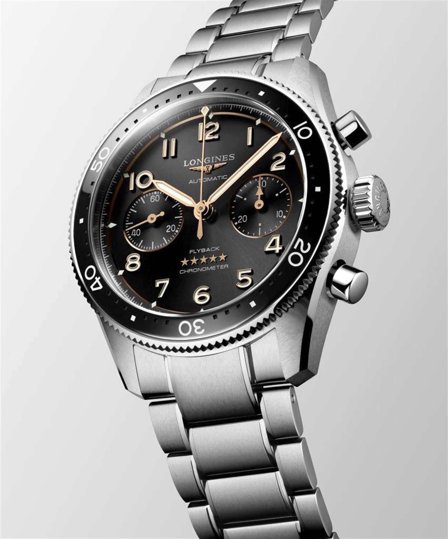 Longines Spirit Flyback Chronograph L38214536 Erkek Kol Saati L3.821.4.53.6