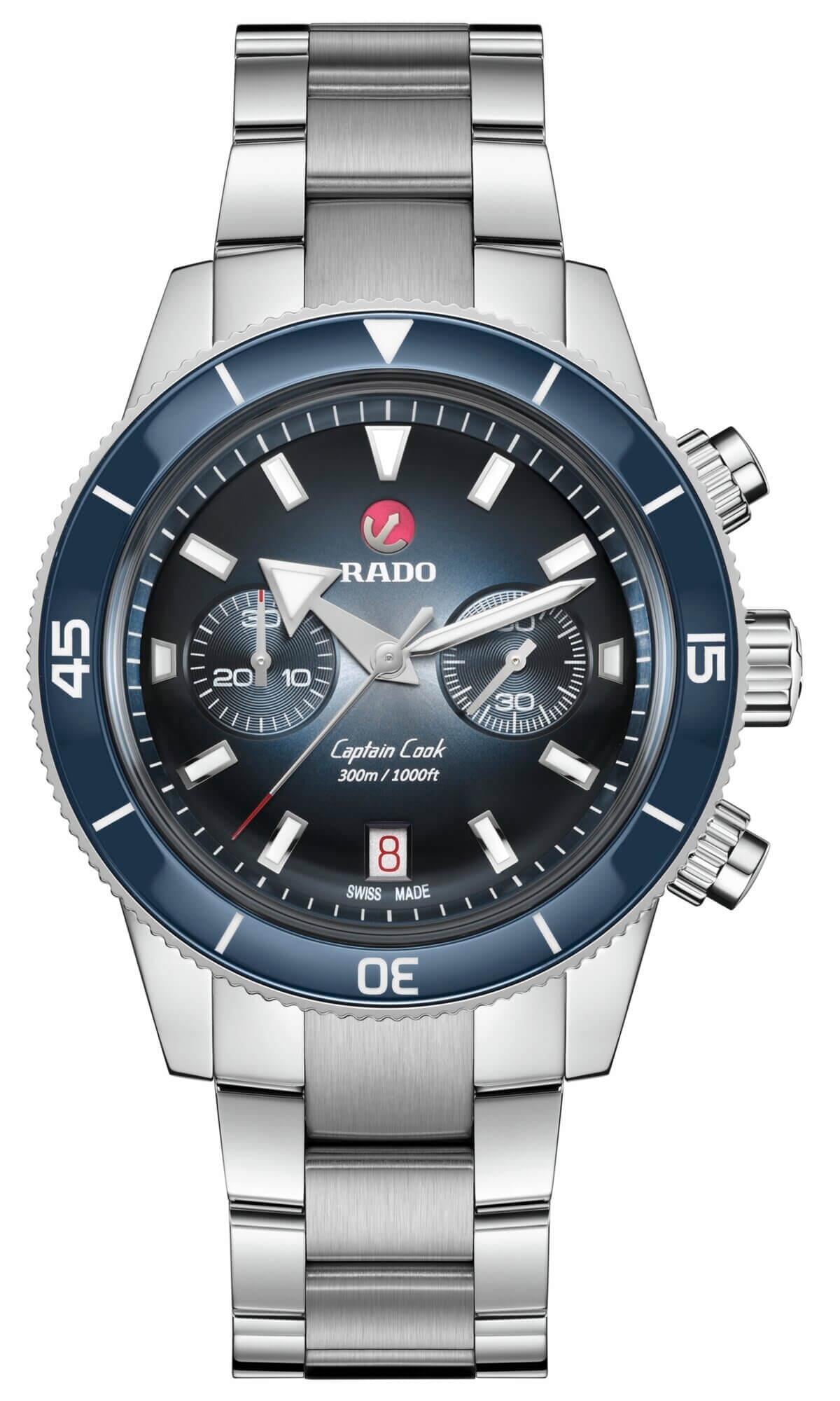 【ロディ】 Rado Captain Cook Chronograph R32145208 Erkek Kol Saati