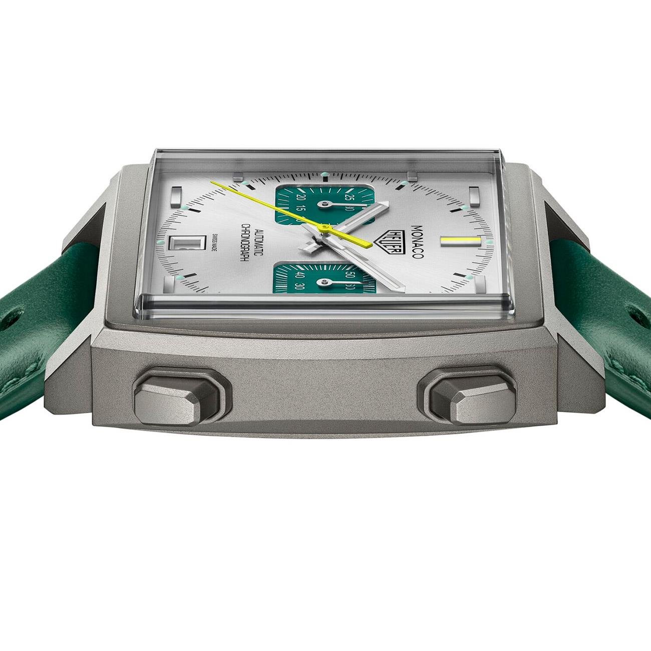 Tag heuer monaco silver dial shop