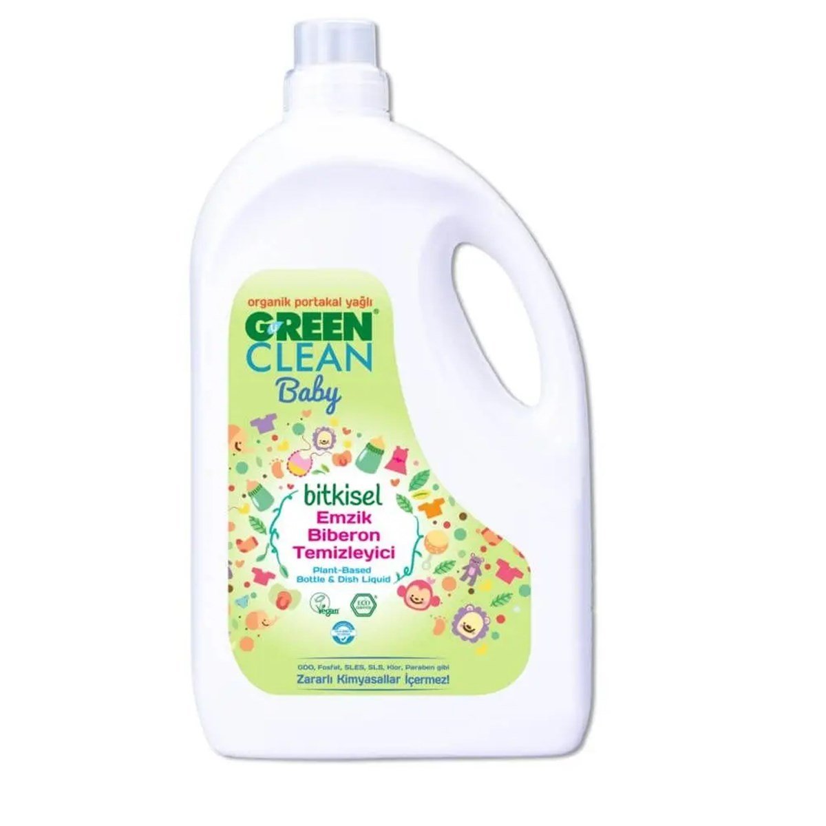 U Green Clean Baby Bitkisel Emzik Biberon Temizleyici 2750 ml | Clean Master