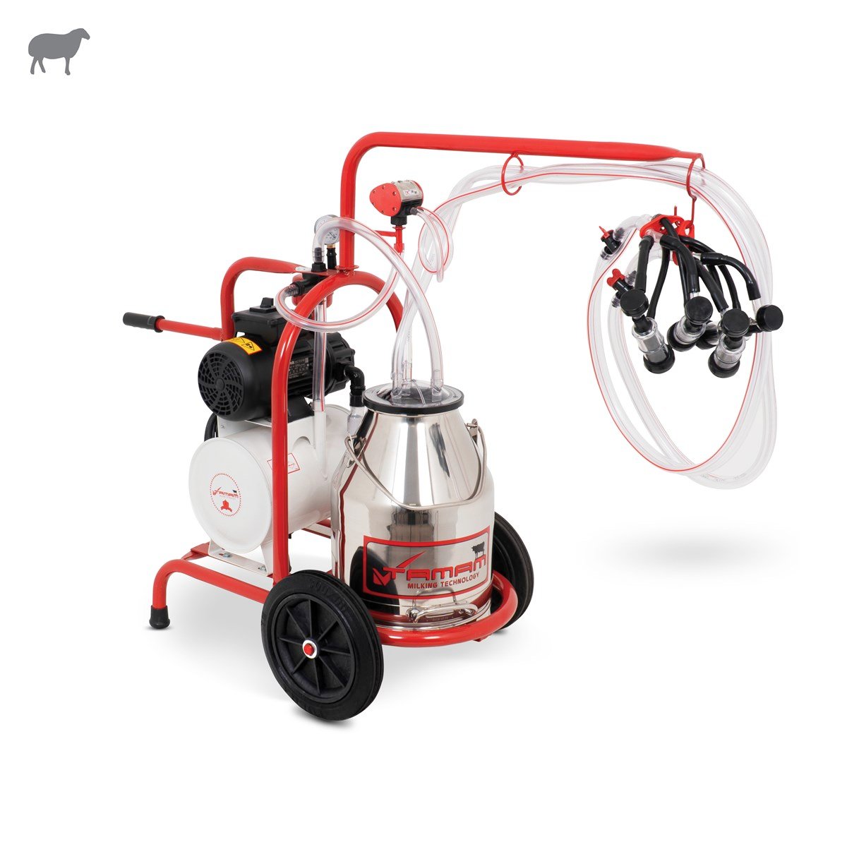 TAMAM İkili Koyun Süt Sağma Makinesi | Cimritilki.com