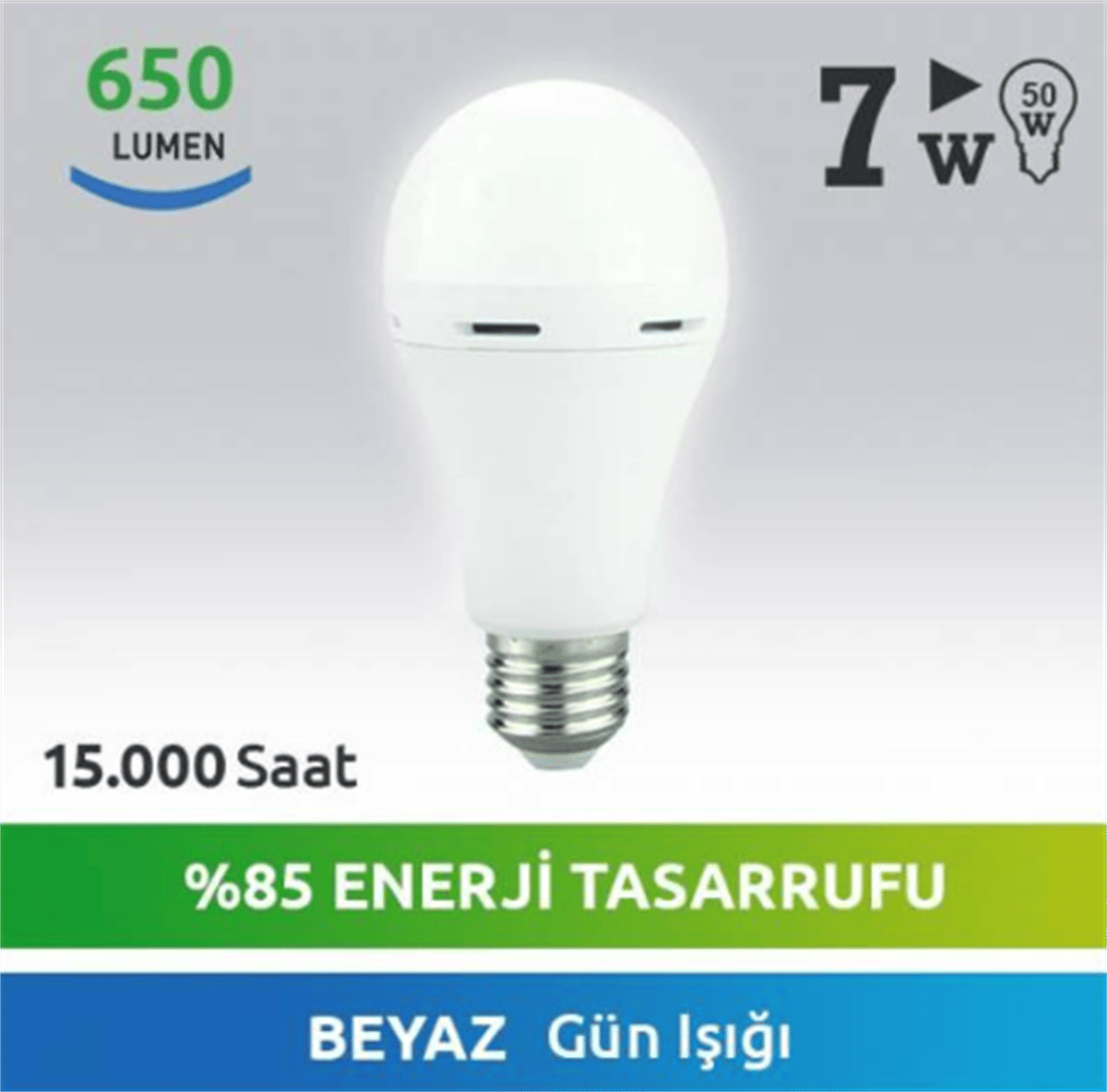 Next 7W Akülü ŞArjlı Ampul / elektrikdukani.com