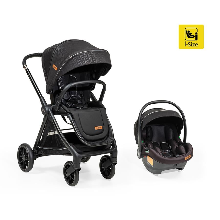 Baby2Go Petunya Plus Travel Sistem Bebek Arabası Siyah 8682429254121