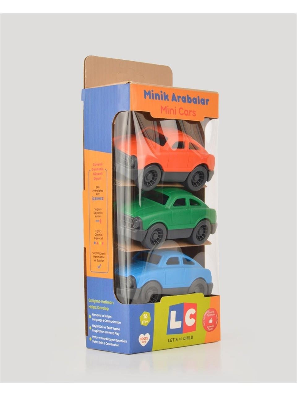 Let's Be Child LC Minik Arabalar 3'lü 18 m+ LC-30812 8698540308124