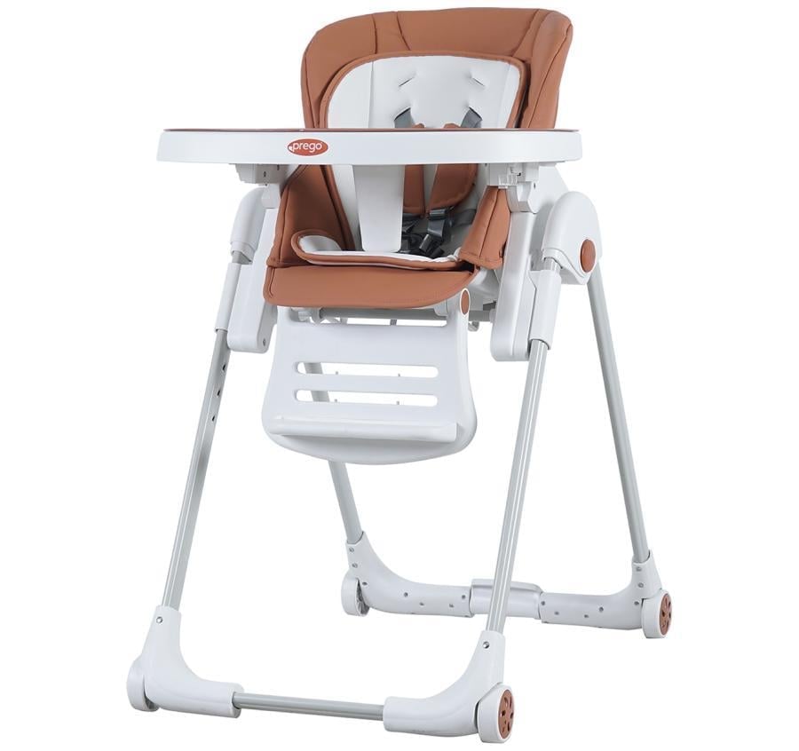 Prego Mama Mia Yatarlı Fonksiyonel Lüx Mama Sandalyesi 4027 Füme