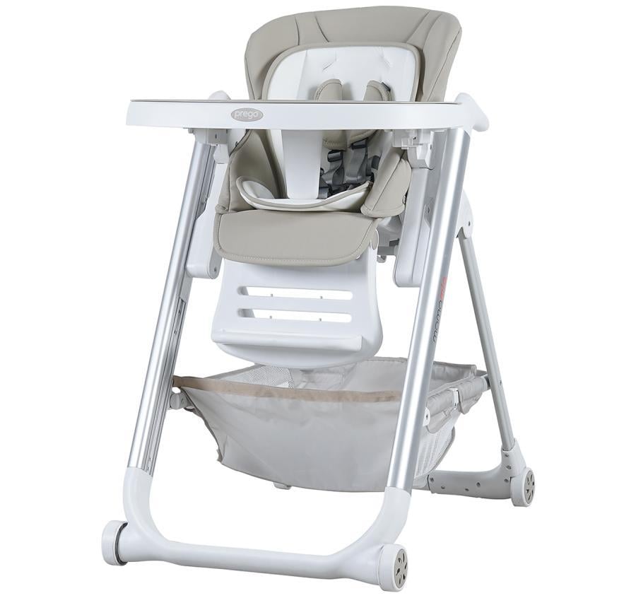 Prego Mama Mia Yatarlı Fonksiyonel Lüx Mama Sandalyesi 4027 Krem