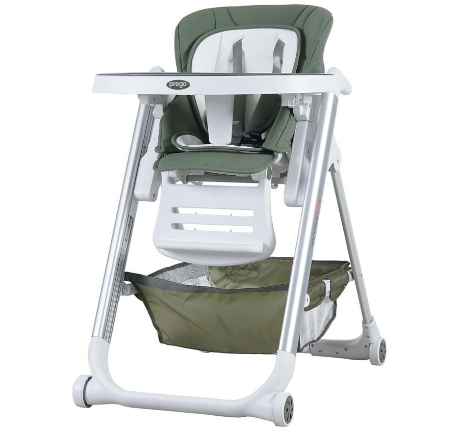 Prego Mama Mia Yatarlı Fonksiyonel Lüx Mama Sandalyesi 4027 Haki