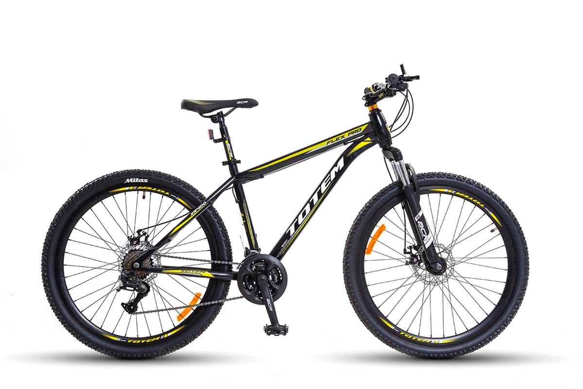Totem Flex Pro Xr400 26 Jant Stabil Çelik Kadro Mtb 21 Vites L-Twoo A2  Serisi Bisiklet Sarı 890152602603