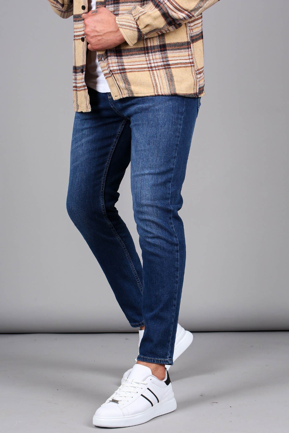 Navy Blue, dark Blue super Skintight skinny leather jeans tight fit 