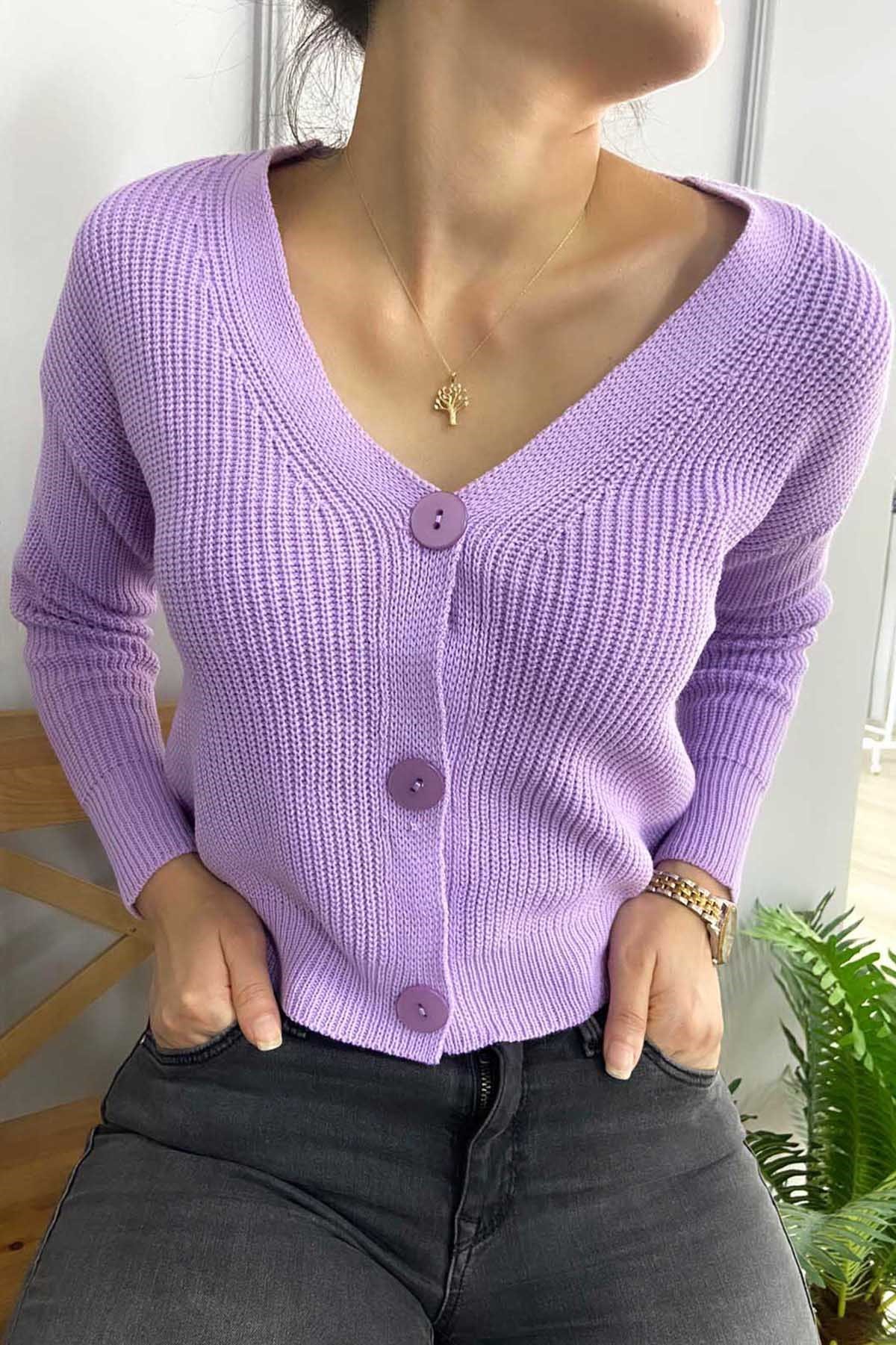Girls 2025 lilac cardigan