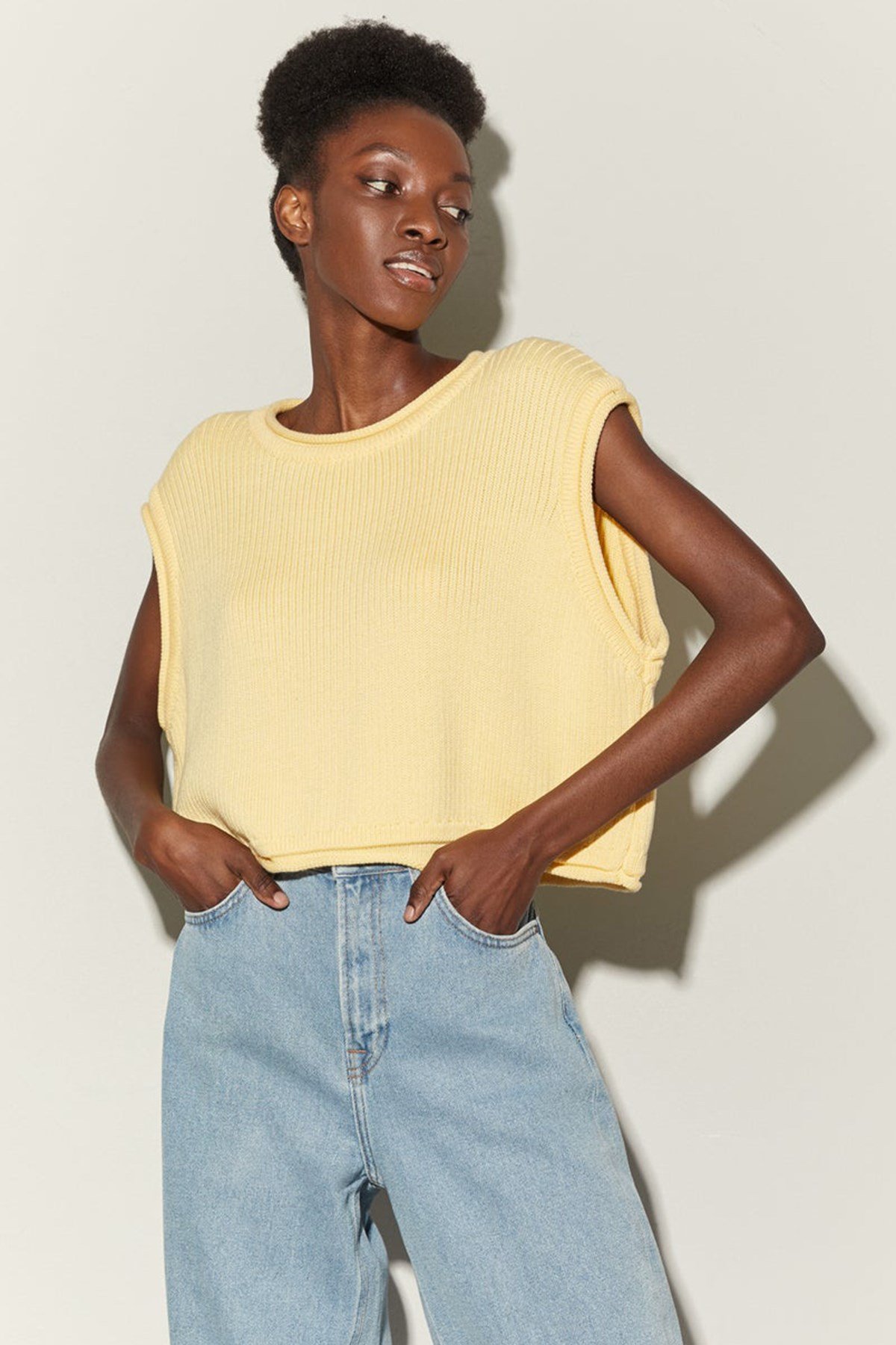 Girls yellow sweater cheap