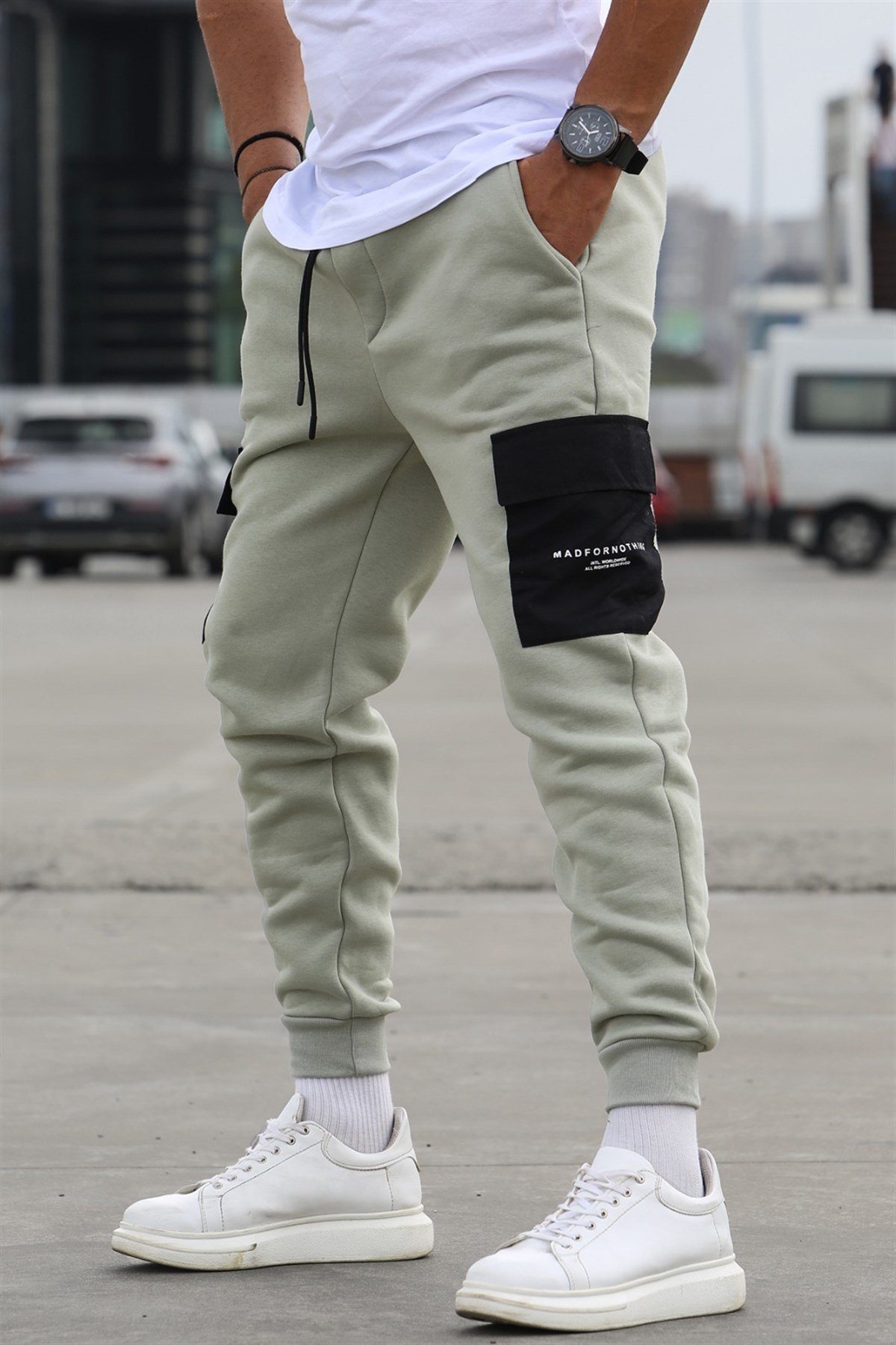 Jogger color menta hotsell