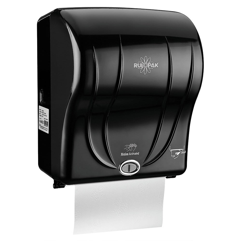 Rulopak Sensörlü Kağıt Havlu Dispenseri 21 Cm Siyah | Rulopak