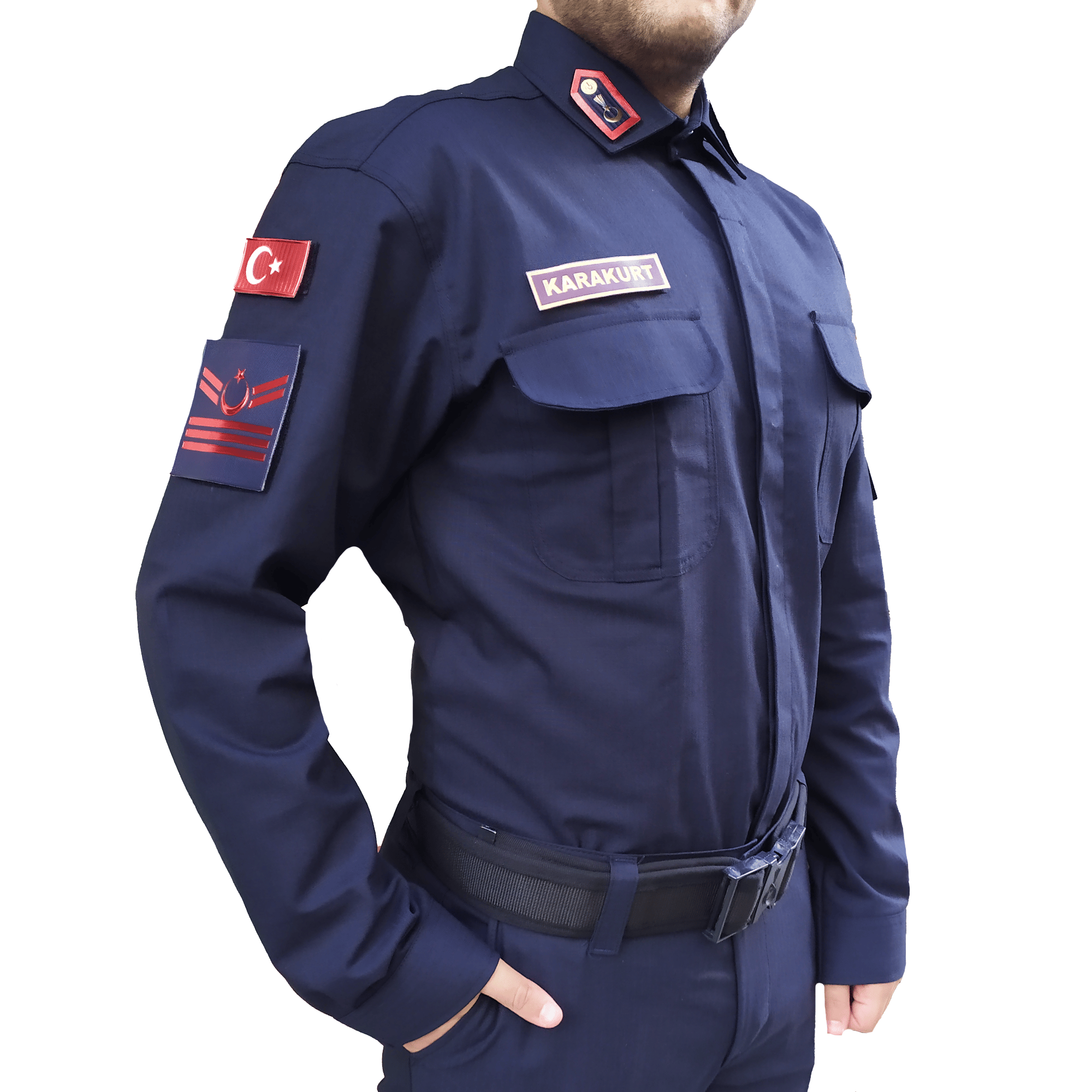 Wolftrap Jandarma Asayiş Gömleği, Jandarma Asayiş Uzun Kollu Gömlek |  Jandarma Asayiş Kıyafetleri | Şimşekoğlu Askeri