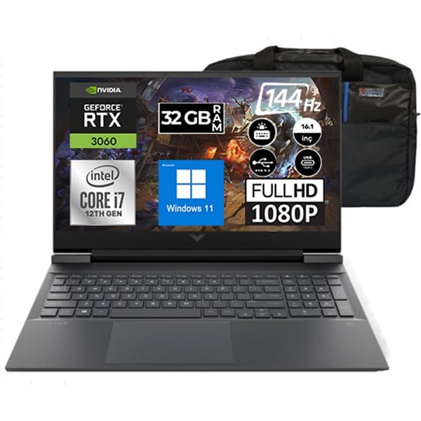 Hp Victus Gaming 16-D1034NT Intel Core i7 12700H 32GB RAM 1TB 