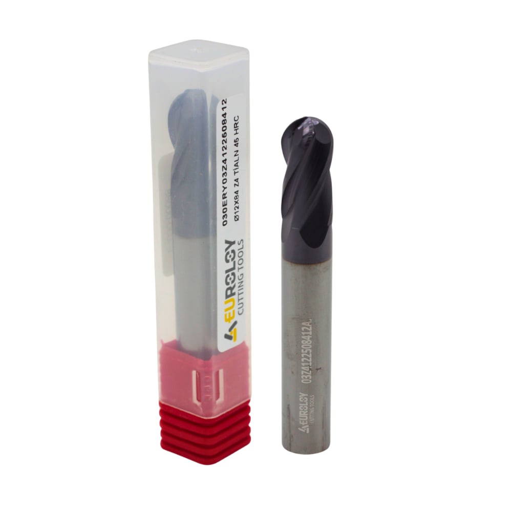 12x84 Küre Freze Z4 TiAlN 45 HRC - Euroloy