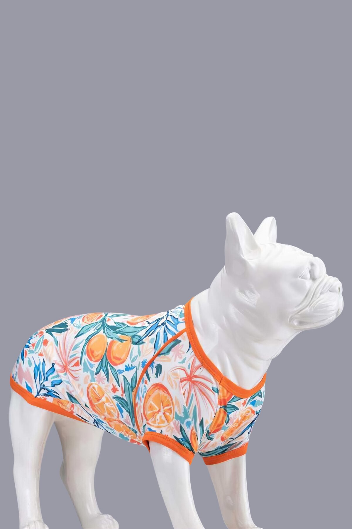 Lindodogs Orange Blossom Küçük ve Orta Irk Köpek Tshirt- Orta ve