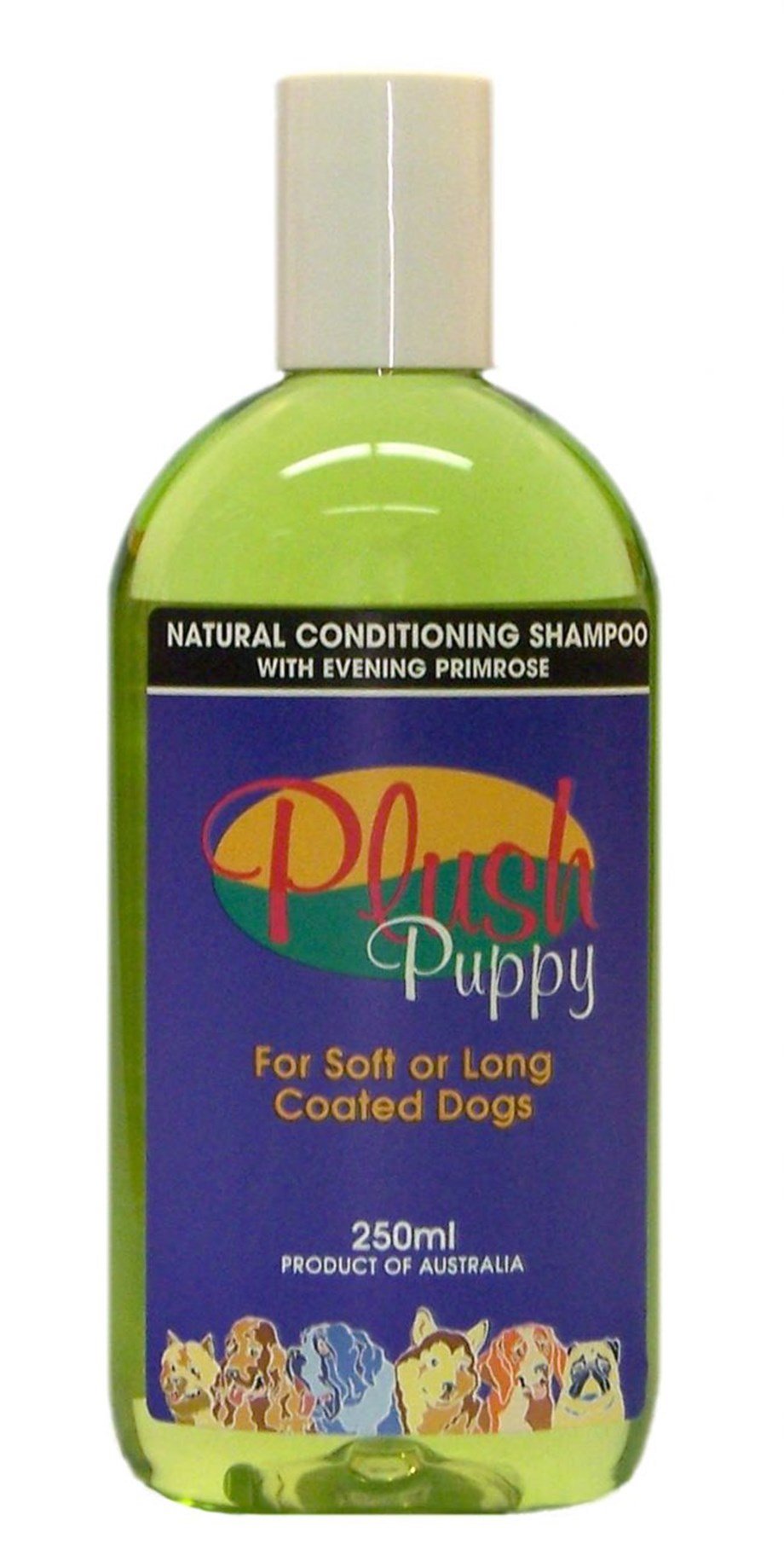 Plush Puppy Natural Conditioning Shampoo with Evening Primrose Uzun Tüylü  Köpekler için Çuha Çiçekli Doğal Köpek Şampuanı - Şampuan ve Kremler