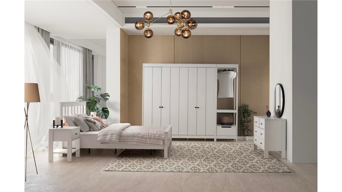 Venüs 5 Kapaklı Yatak Odası - Ende Mobilya - Lüleburgaz