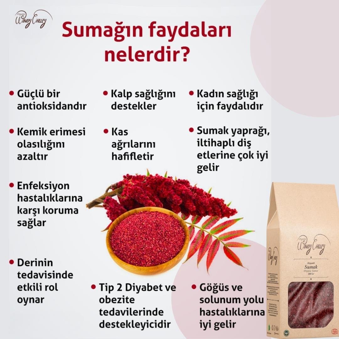 Organik Sumak (200 gr) 