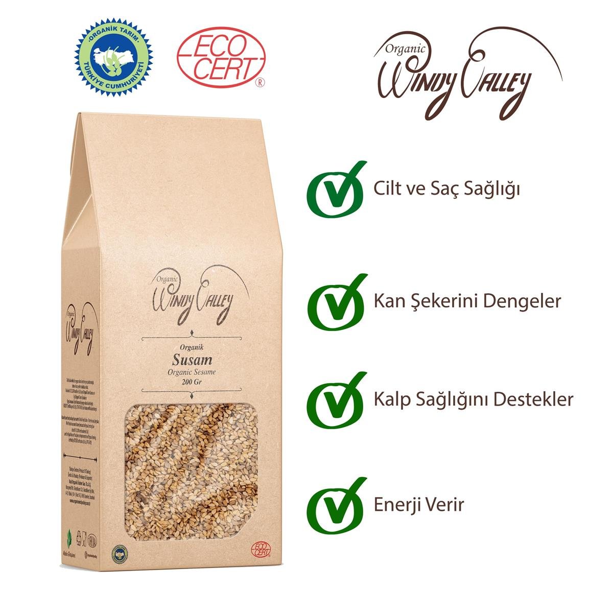 Organik Susam (200 gr) 