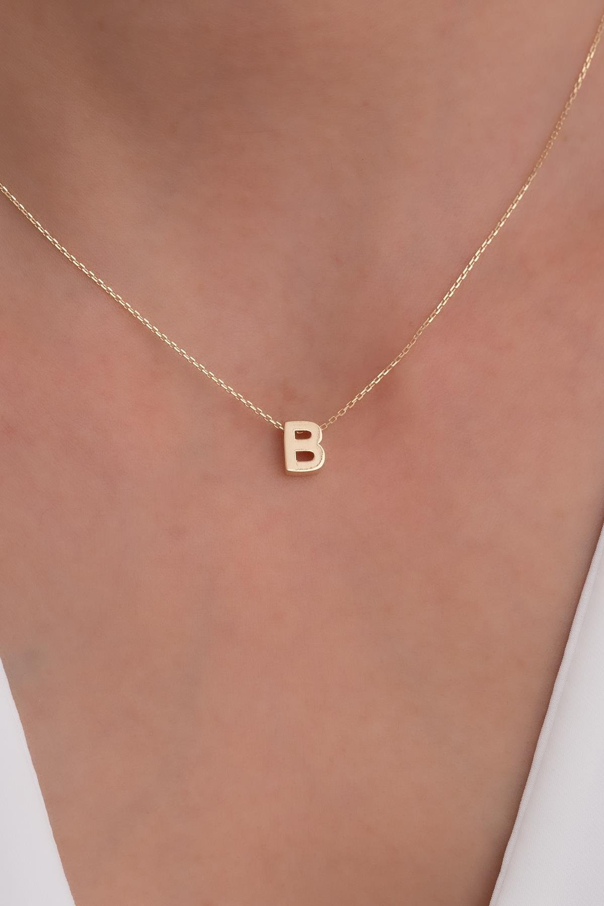 B pendant sale necklace
