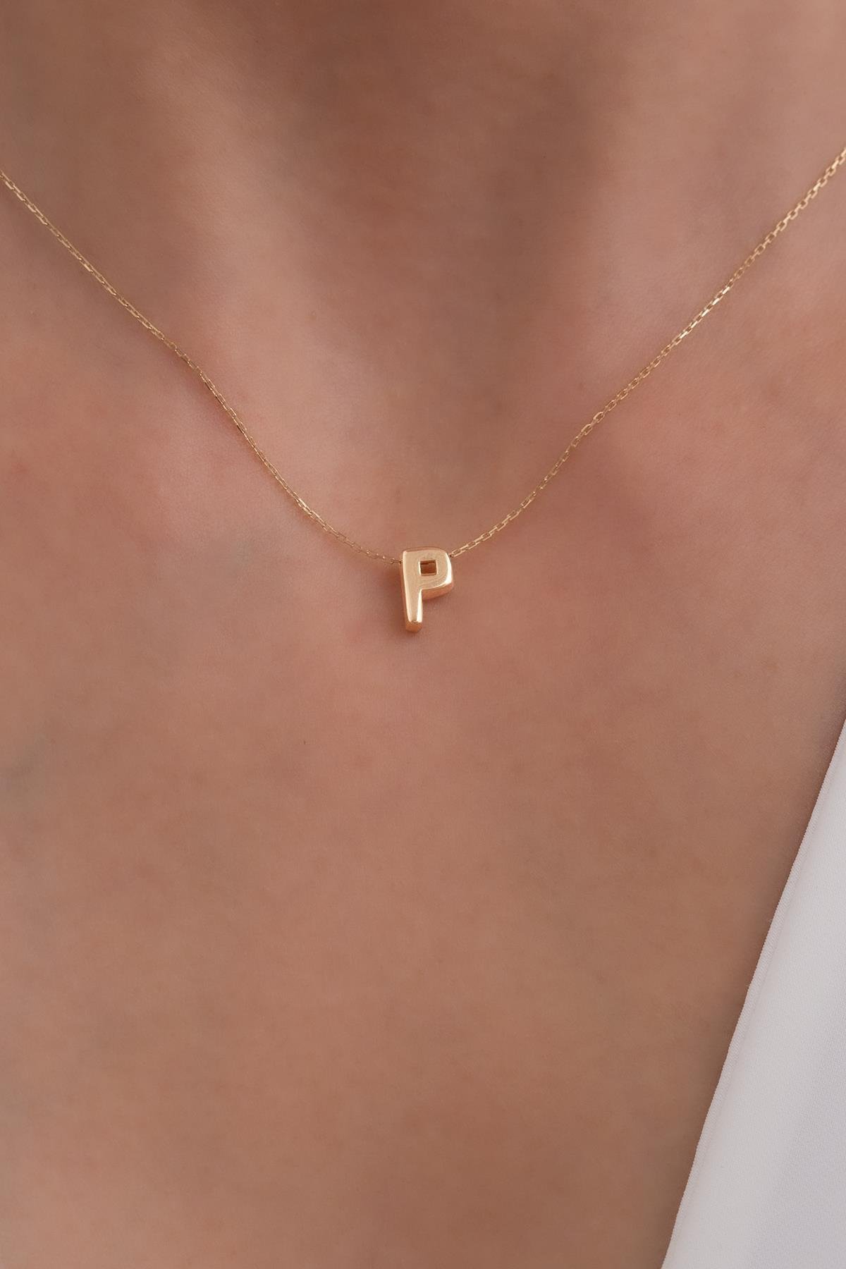 Letter p necklace deals