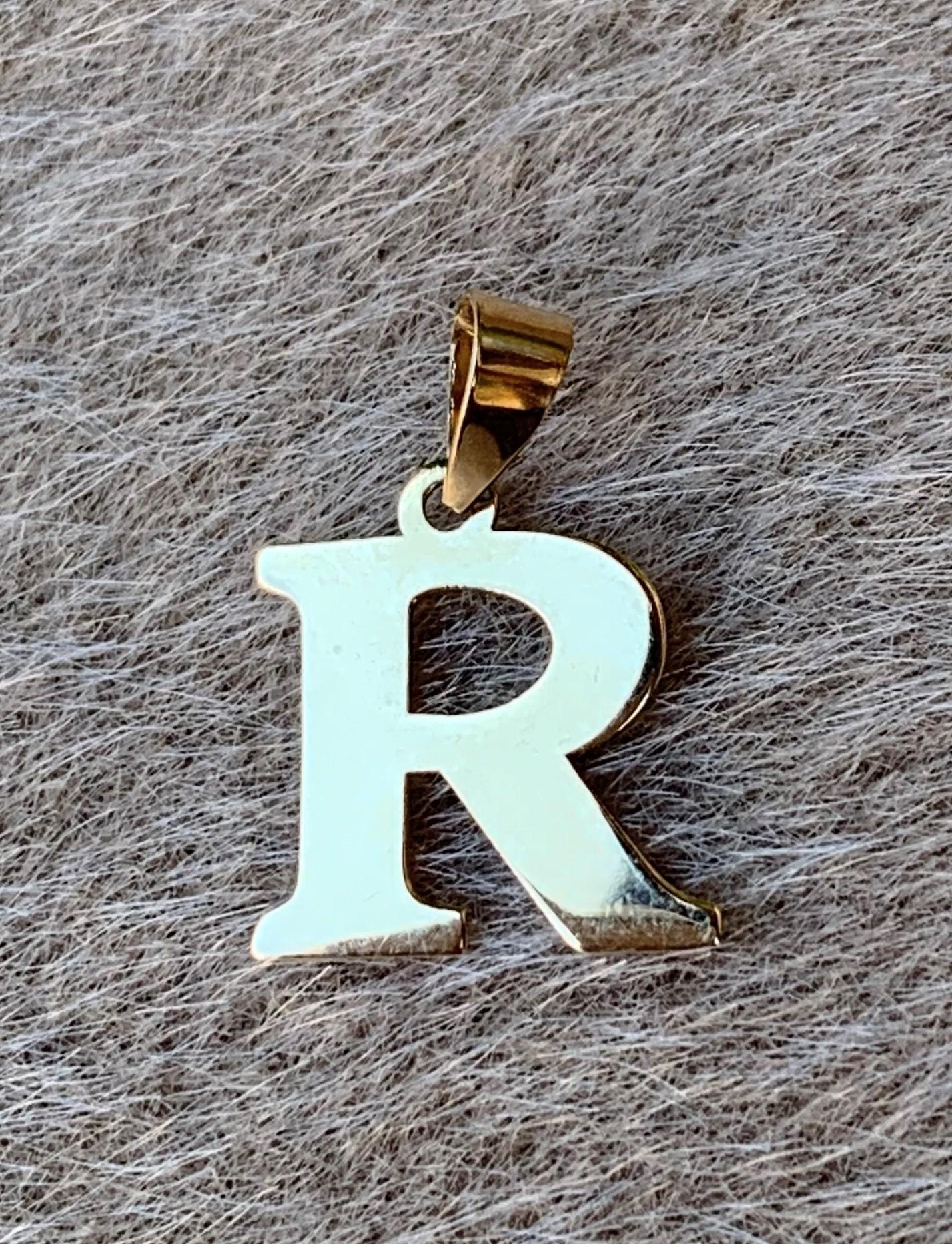 Letter r pendant deals