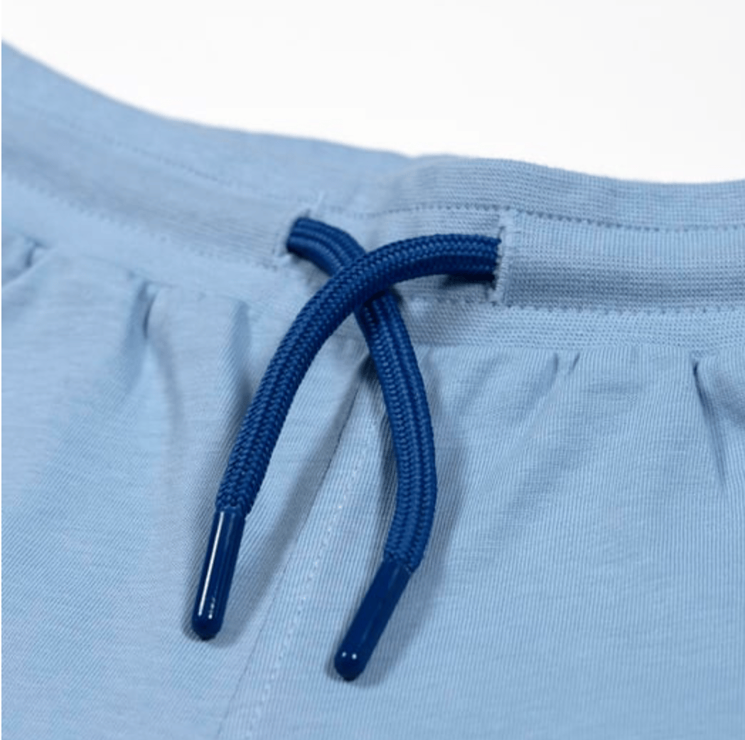 Retro shorts with white trim deals