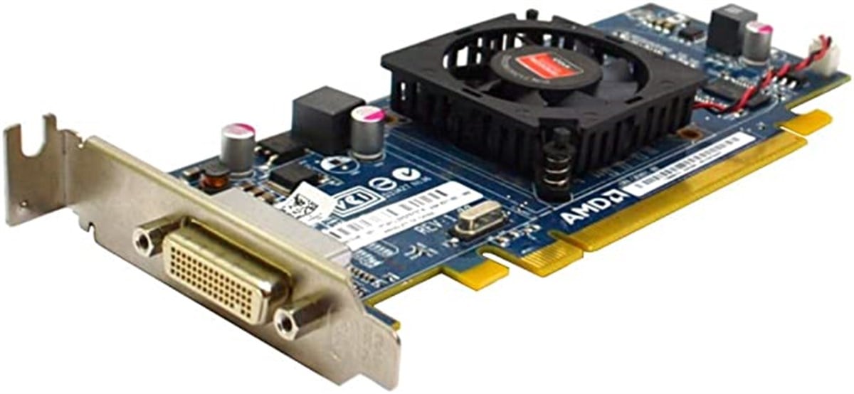 AMD ATI Orijinal Radeon HD 6350 Grafik kar-Ekran kartı 512MB PCI-E  637995-001 ATI-102-C09003 (B) STOK:Z-60