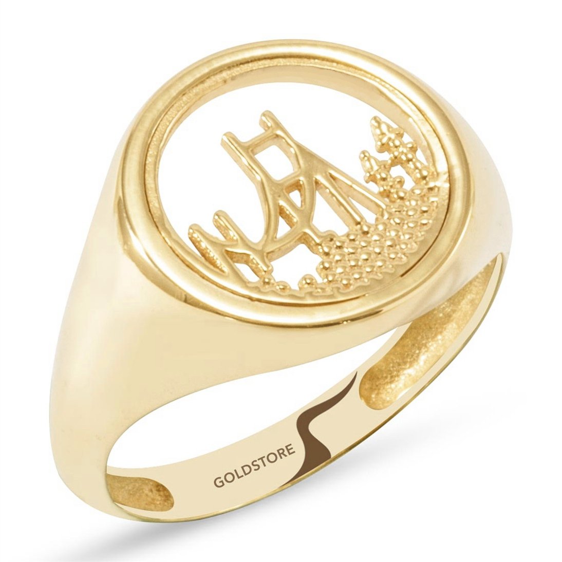 Solid Gold Fancy Ring