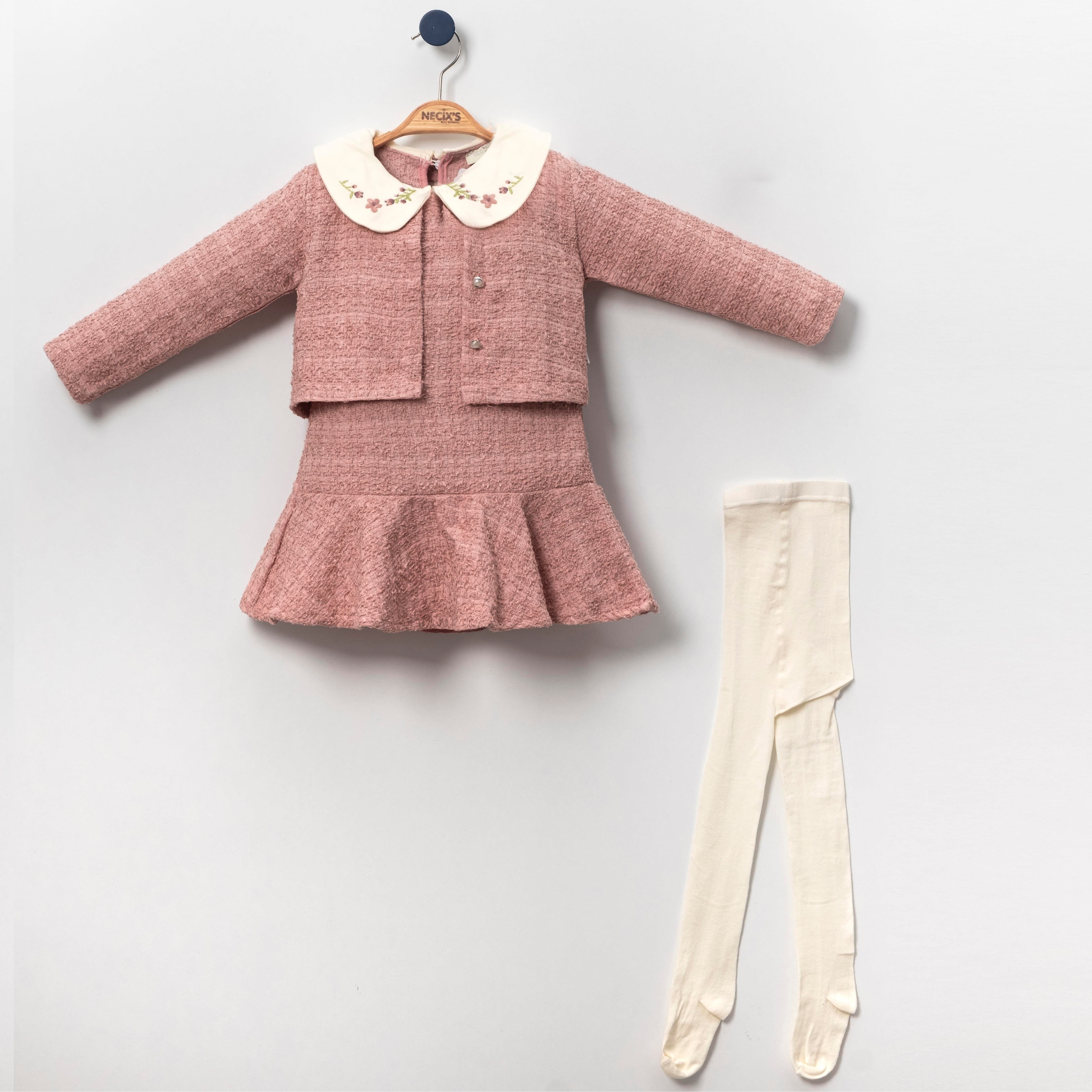 Necix's Chanel Ceketli Kolej Bebek Elbise