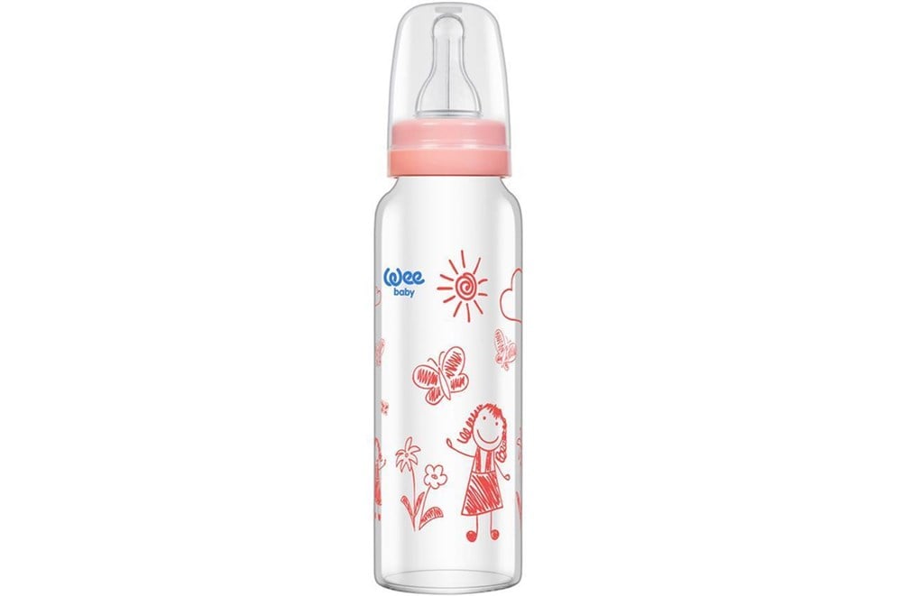 Wee Baby Isıya Dayanıklı Cam Biberon 240 Ml (wee 772) Karma Renk |  lorellishop.com