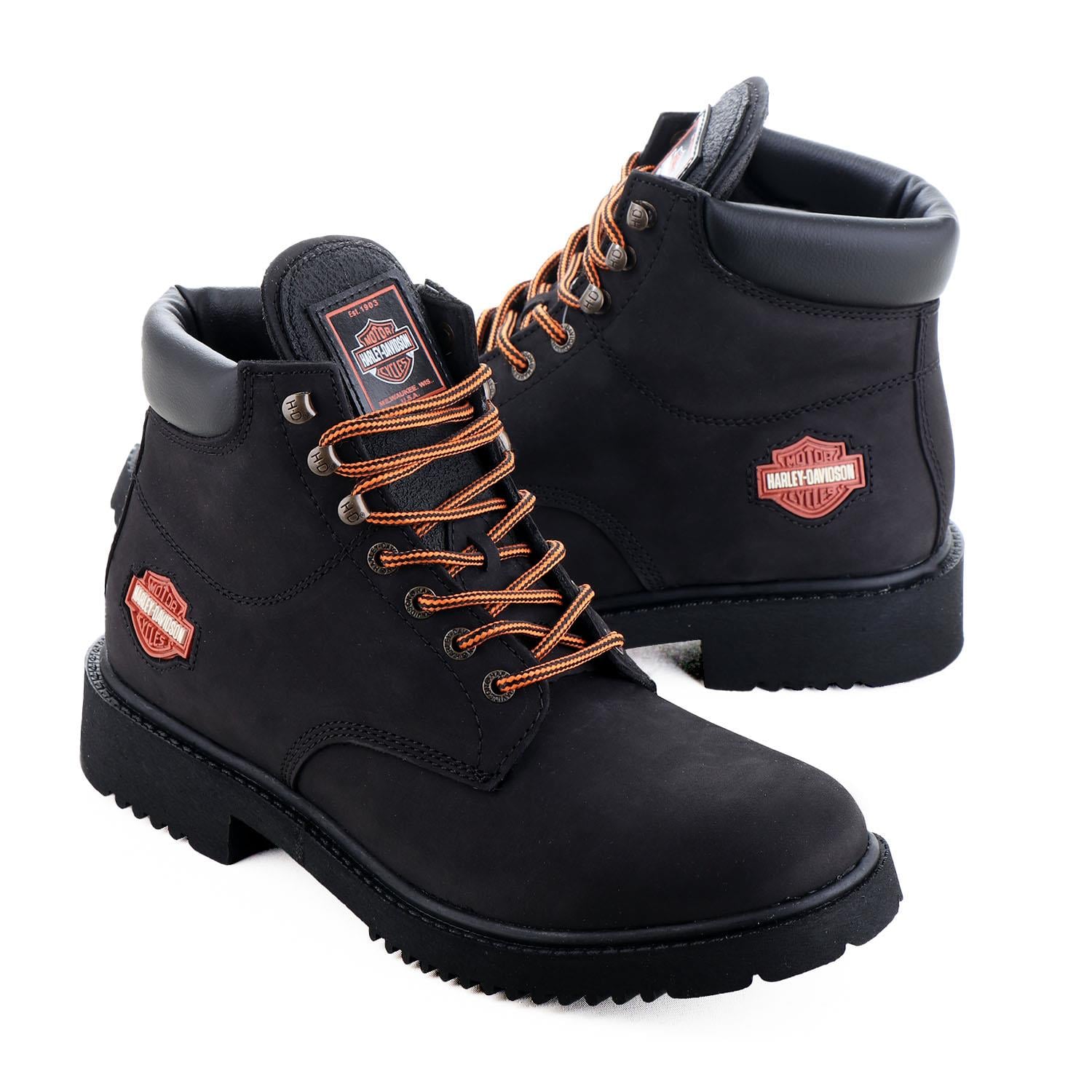 Harley Davidson 556 Mid Termo Taban Hakiki Deri Erkek Bot - Viaspor
