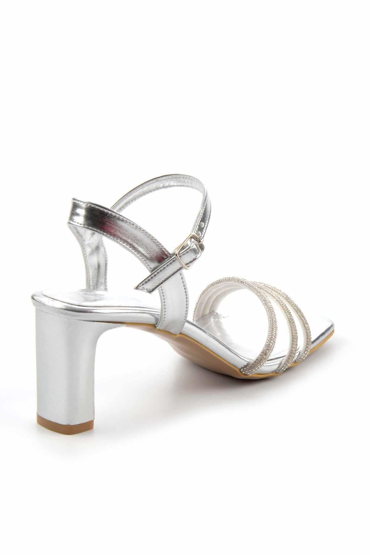 アクセサリー Ayaka Metalik Lame Kadın Abiye Ayakkabı K05215810109