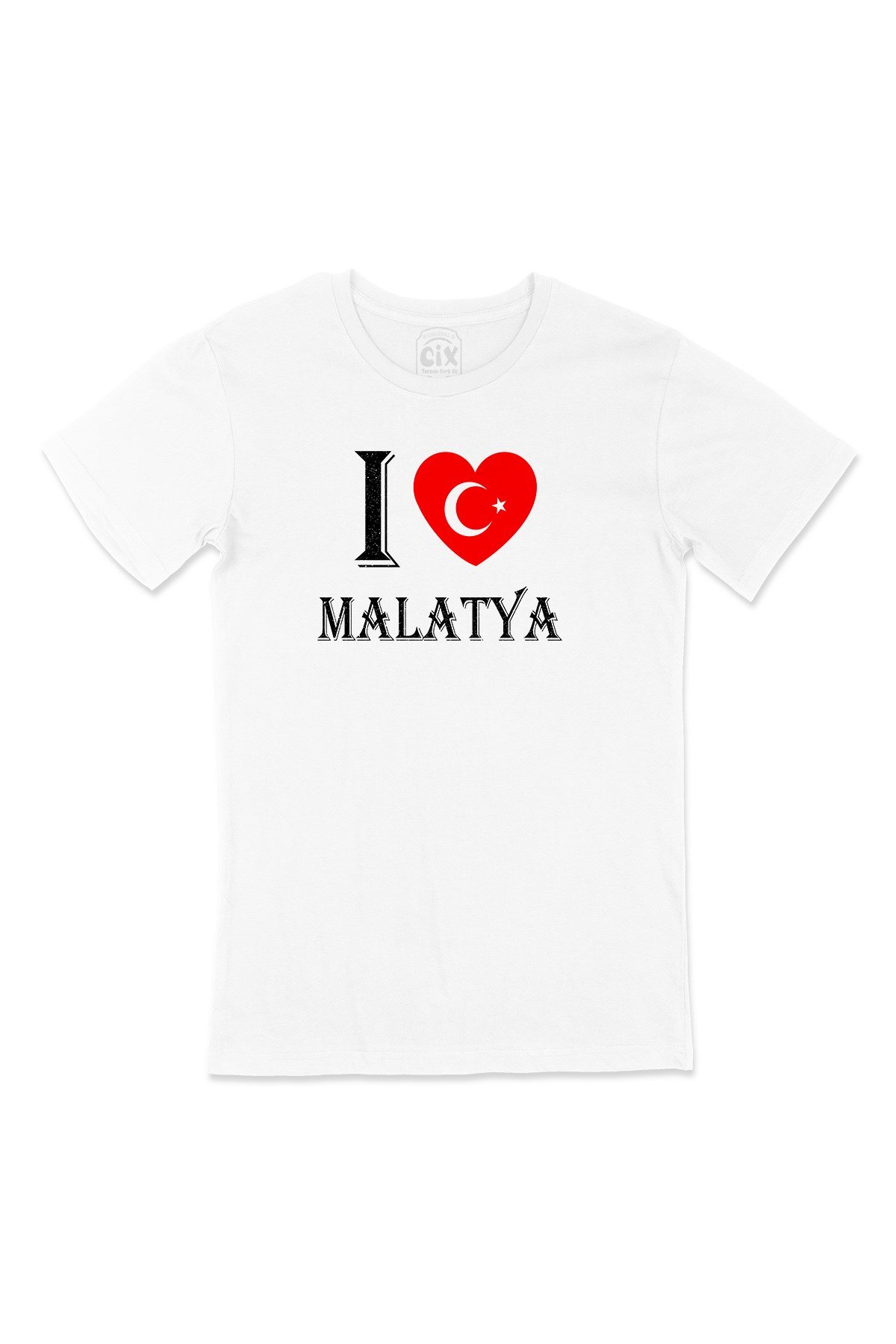 Cix I Love Malatya Tişört - Ücretsiz Kargo