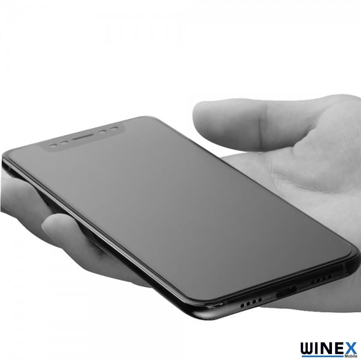 LG K40 Sadece Ön Mat Kılıflı Kesim Ekran Koruyucu Kaplama WNX005671