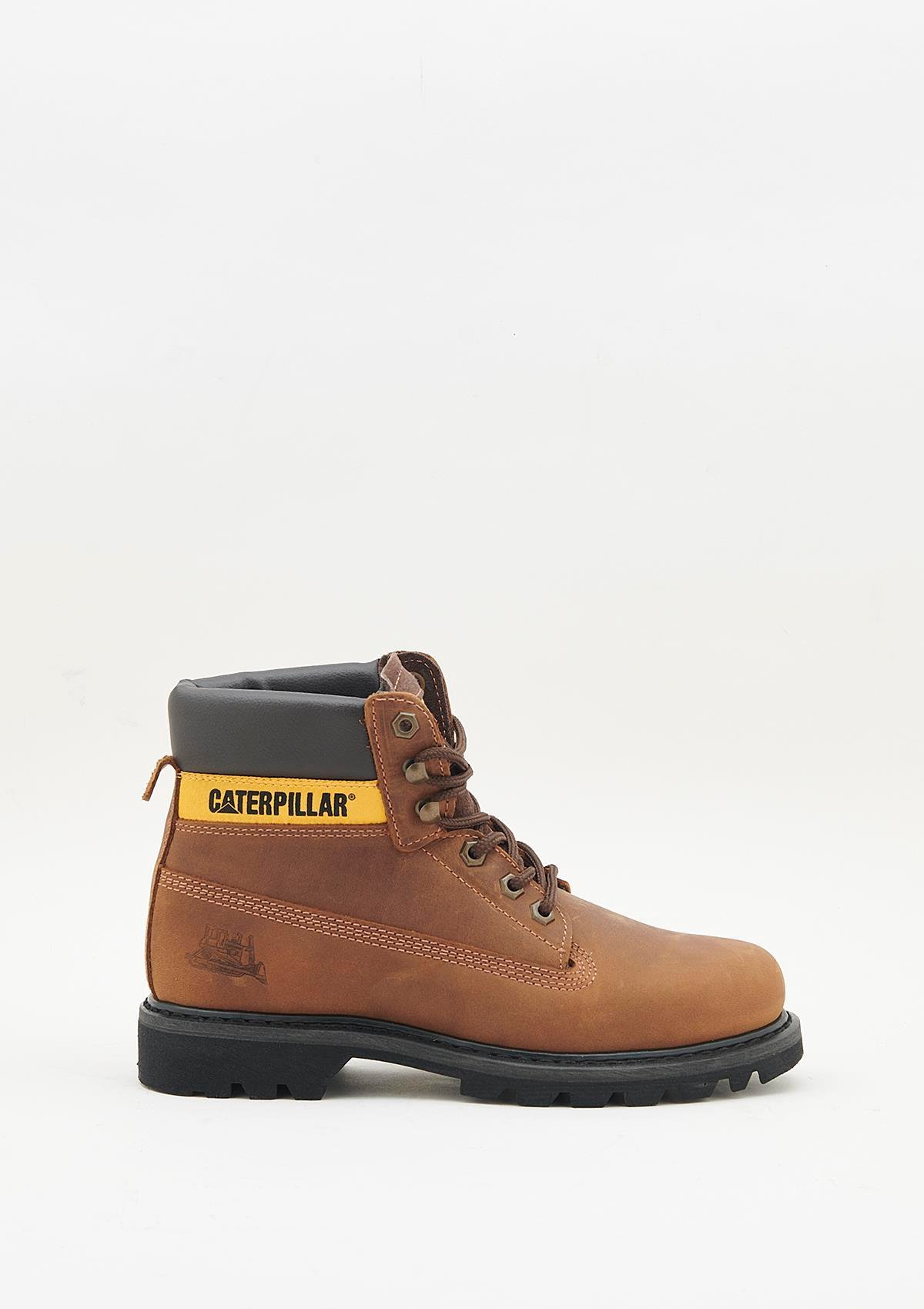 Caterpillar COLORADO Erkek Kahverengi Deri Bot