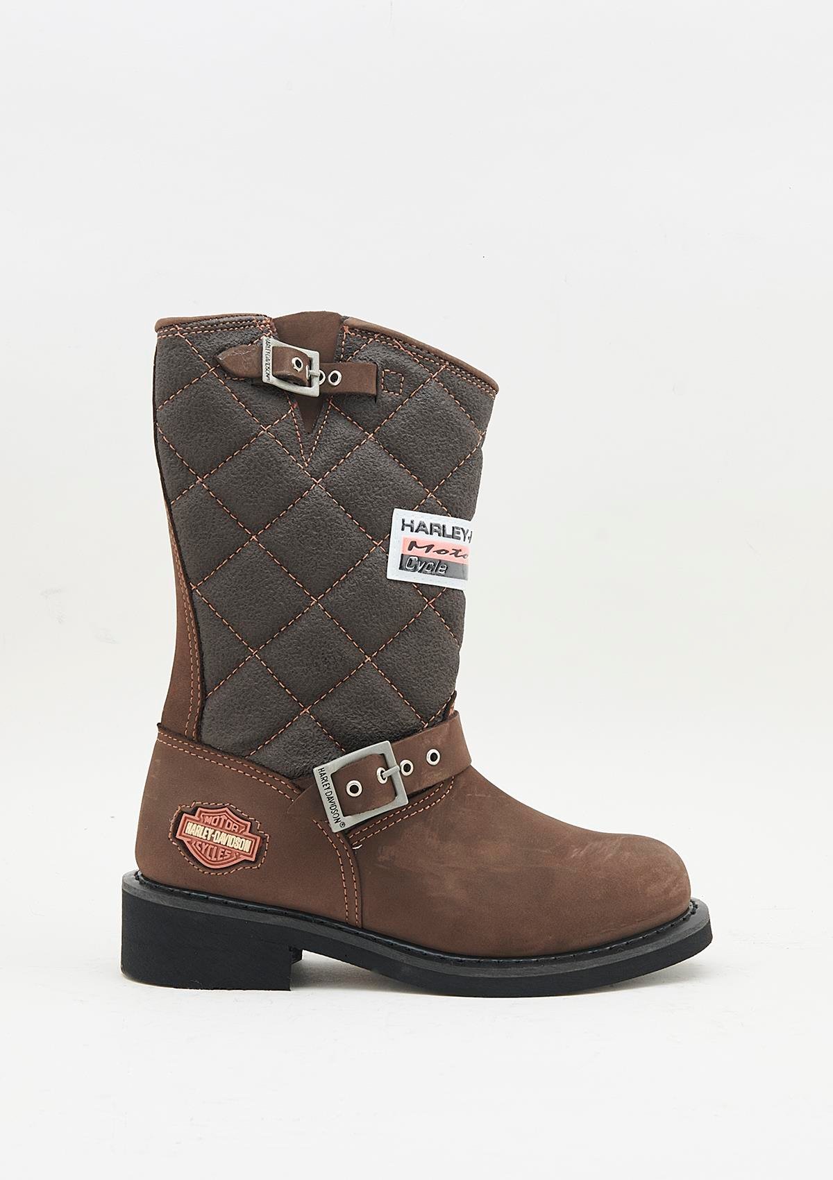 Harley-Davidson LACONIA 644 Kadın Kahverengi Nubuk Çizme