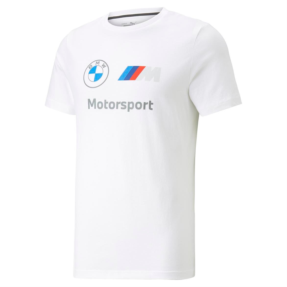 Puma BMW MMS ESS Logo Tee Beyaz Erkek/Unisex T-Shirt - Fast Spor