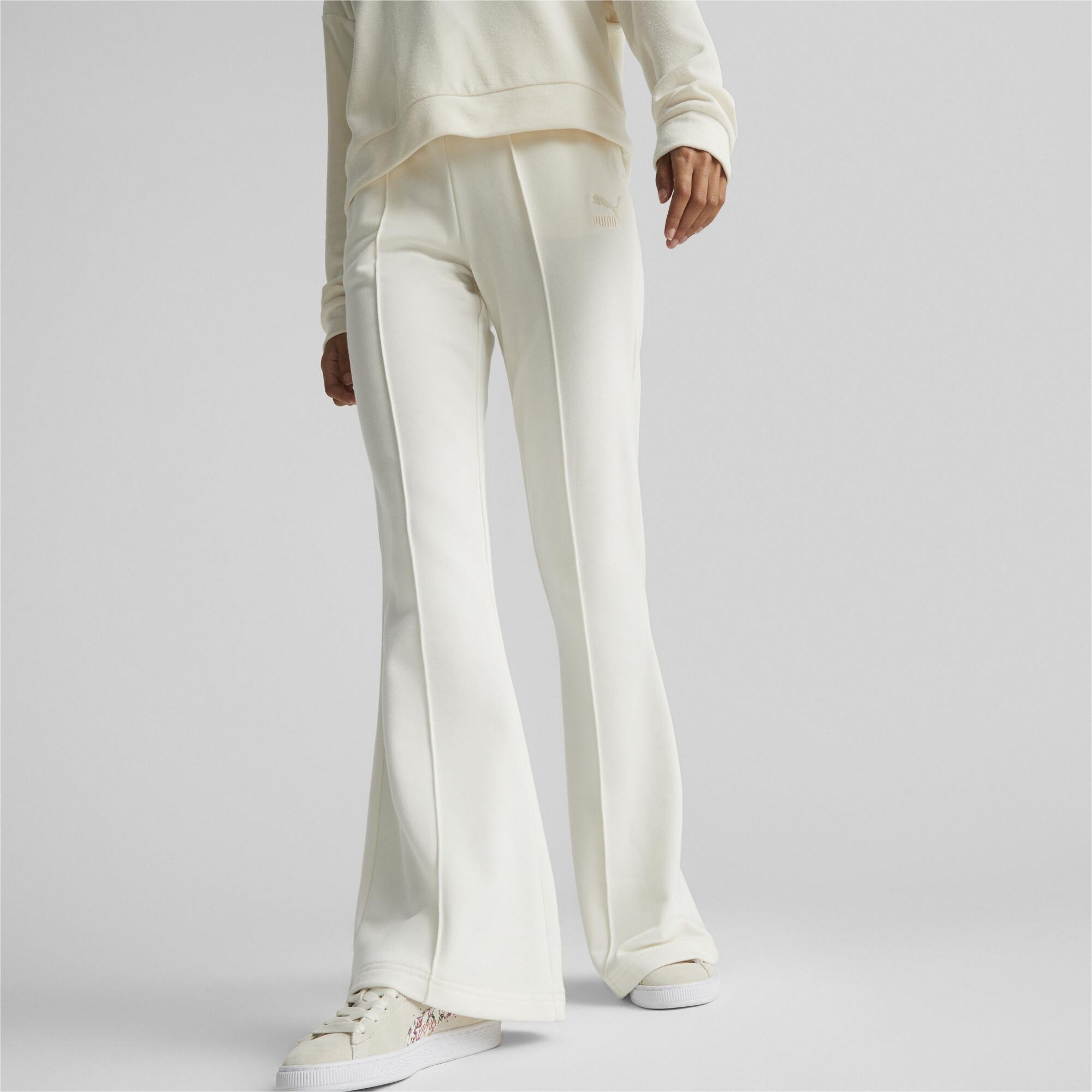 Puma Classics Flared Pants White