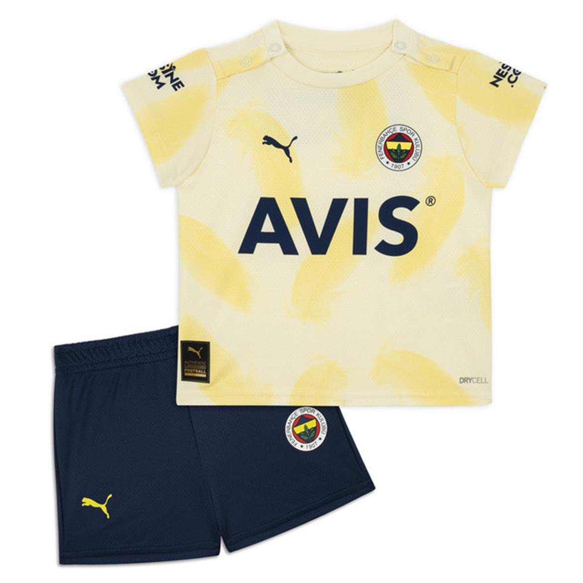 Puma Fenerbahçe Away Babykit Transparent Yellow Erkek Çocuk Takım Forması -  Fast Spor