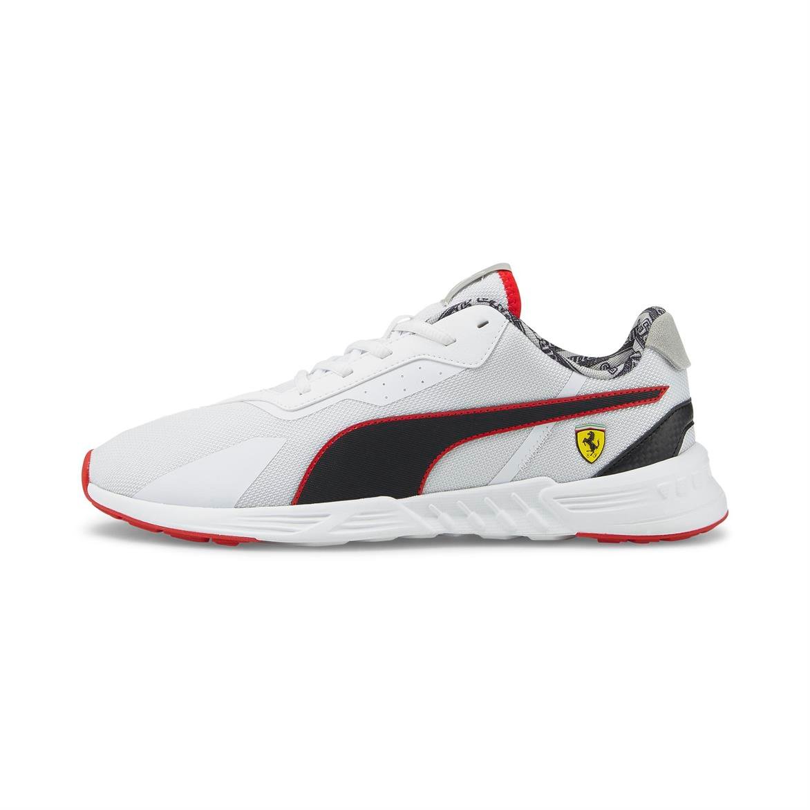 Puma Ferrari Tiburion Siyah - Beyaz Erkek Günlük Spor Ayakkabı - Fast Spor