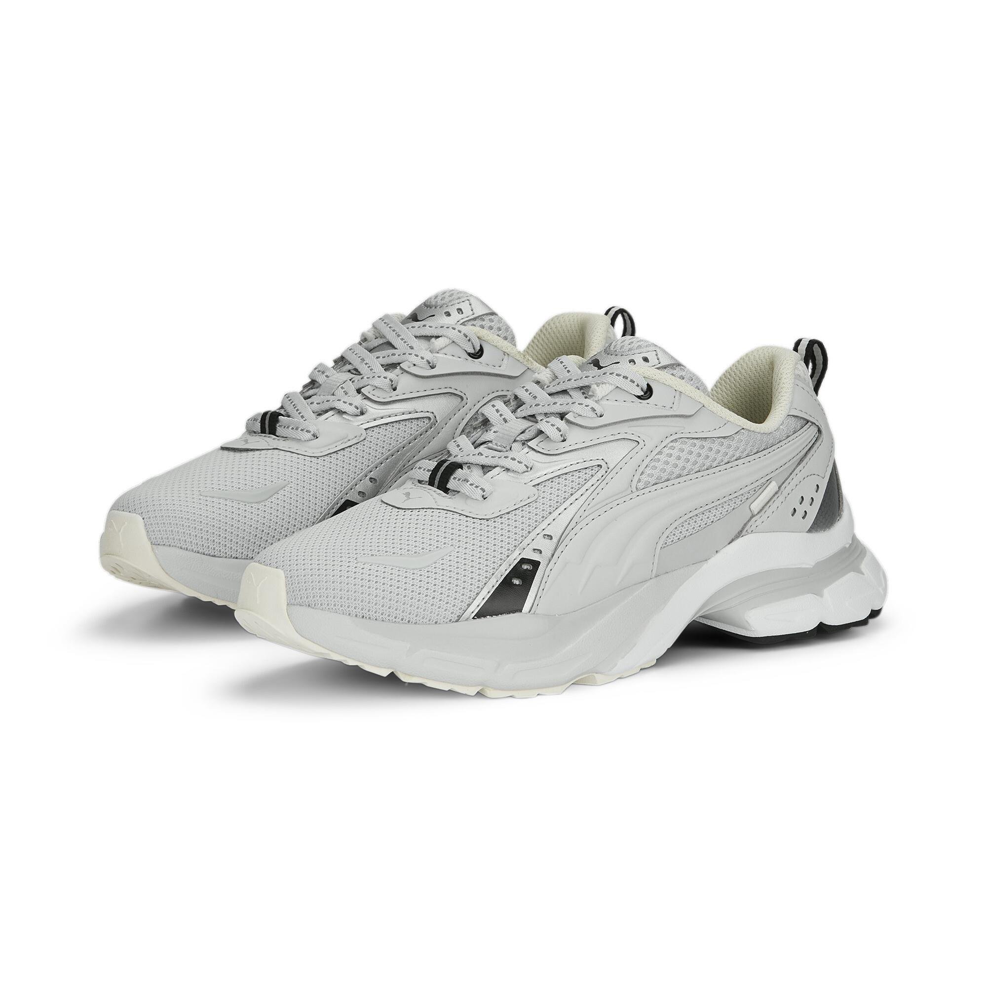 Puma Phlox Wns Glacial Gray-PUMA White Gri Kadın Günlük Spor Ayakkabı -  Fast Spor