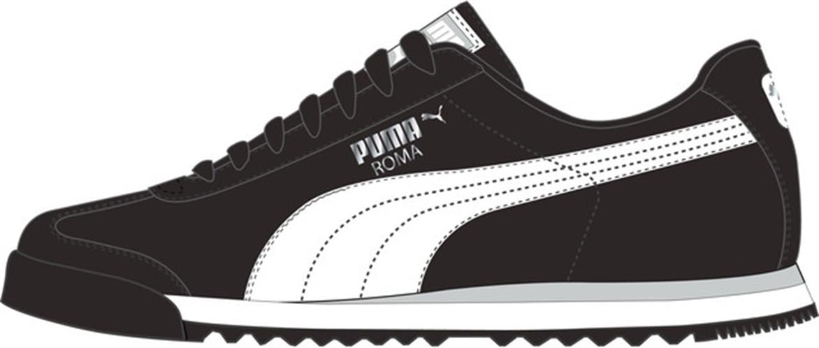 Puma Roma Basic Siyah Erkek Günlük Spor Ayakkabı - Fast Spor