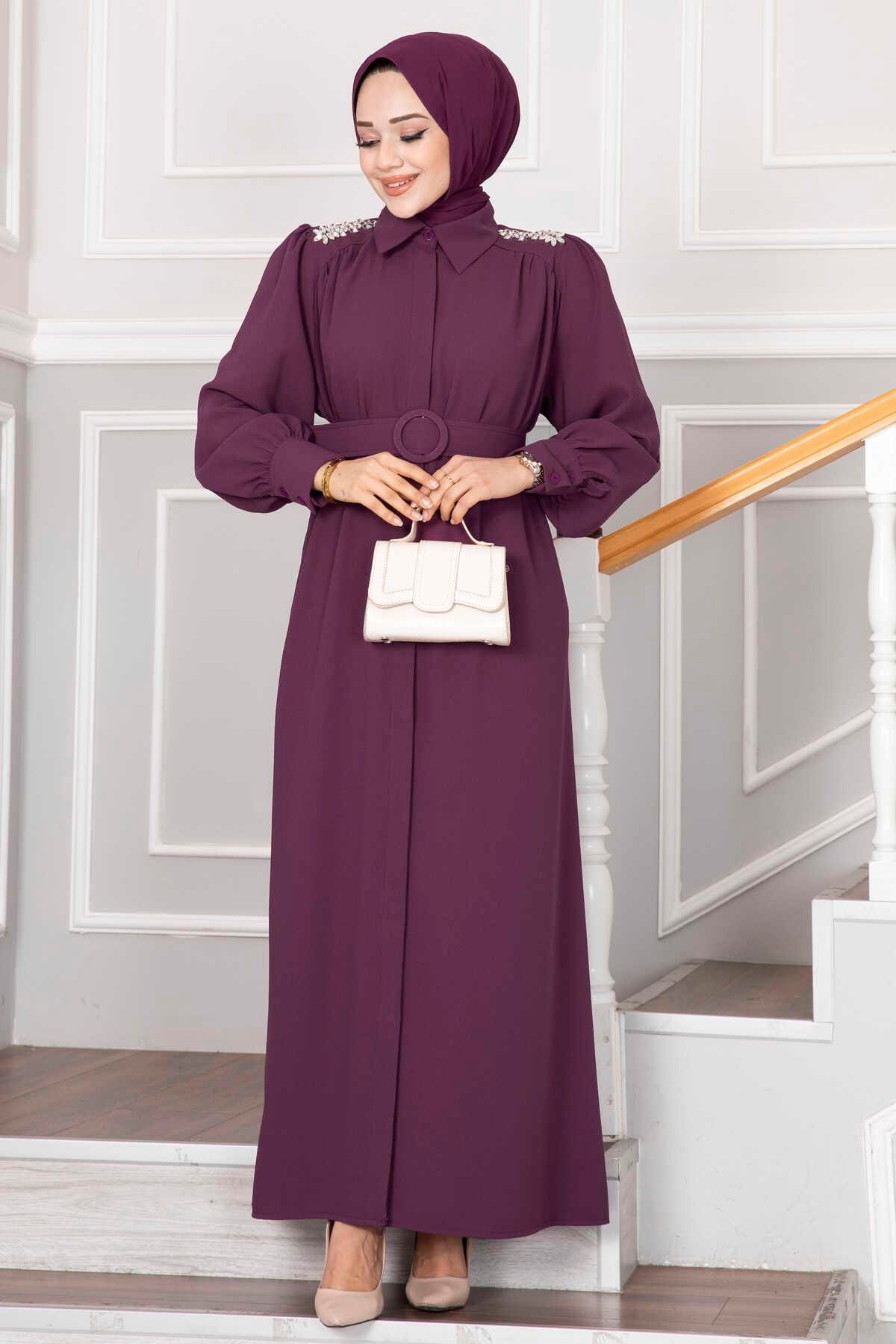 turkish modest evening dresses Hurrem Modest Evening Dress – Merhaba Boutique main image 0