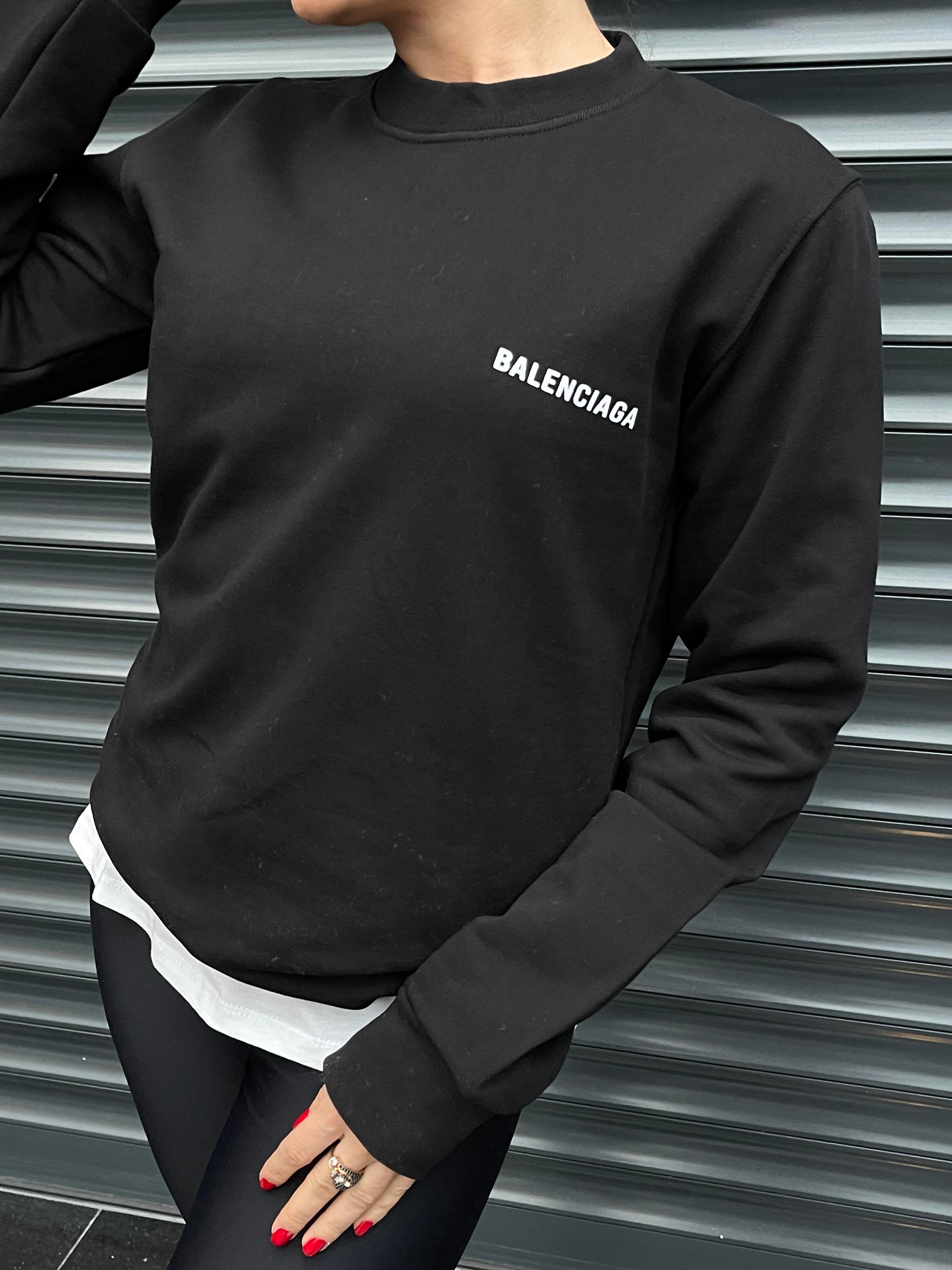 BALENC AGA SWEATSHIRT SWEATSHIRT BALENCIAGA NEW SEASON BALENC AGA